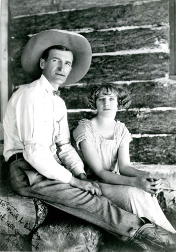 Will James and wife, Alice.