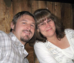 Lynda Green and her son Brian