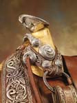 Pancho Villa Saddle detail